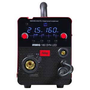 Полуавтомат сварочный инверторный FUBAG IRMIG 180 SYN LED с горелкой 250 А в комплекте в Сочи фото