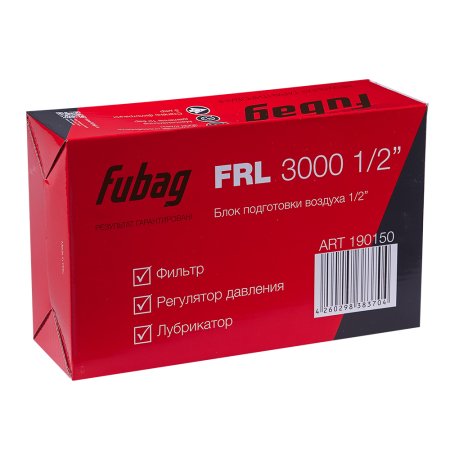 FUBAG Блок подготовки воздуха FRL 3000 1/2 дюйма  в Сочи фото