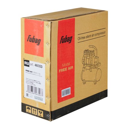 Компрессор безмасляный малошумный FUBAG Свободный Воздух (Free Air) 170/9/1.5 S в Сочи фото