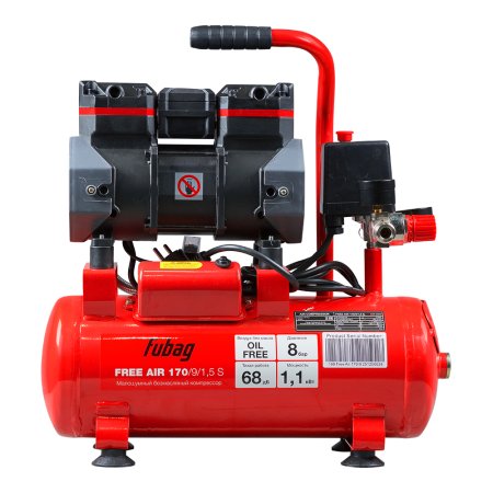 Компрессор безмасляный малошумный FUBAG Свободный Воздух (Free Air) 170/9/1.5 S в Сочи фото