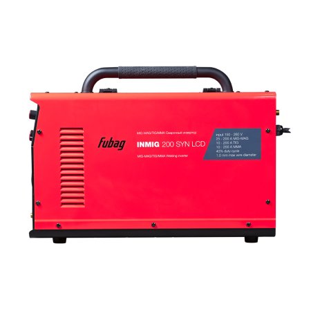 Полуавтомат сварочный FUBAG INMIG 200 SYN LCD (новый дисплей) с горелкой FB 250 3 м (FB 250 Ergo 3 м)  в Сочи фото