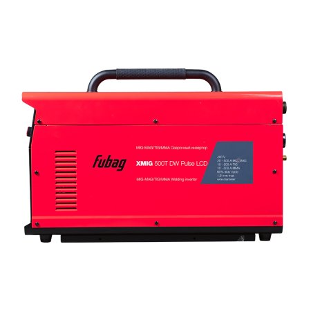 Полуавтомат сварочный FUBAG XMIG 500T DW PULSE + подающий механизм DRIVE XMIG DW PULSE  + горелка FB 550W 3 м + блок жидкостного охлаждения Cool XMIG + шланг-пакет 5 метров 95 мм2 14 pol с жидкостным охлаждением + Тележка  в Сочи фото