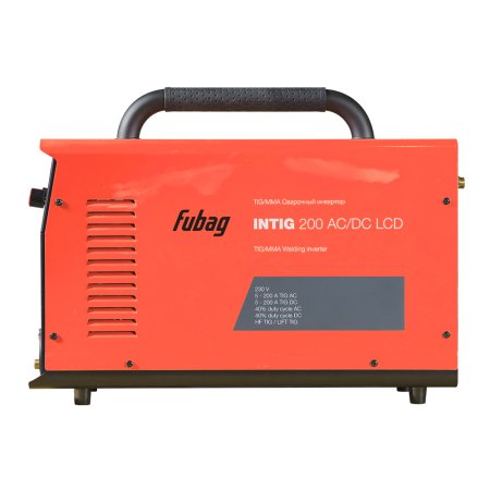 Инвертор сварочный FUBAG INTIG 200 AC/DC Pulse LCD + горелка FB TIG 26 5P  в Сочи фото