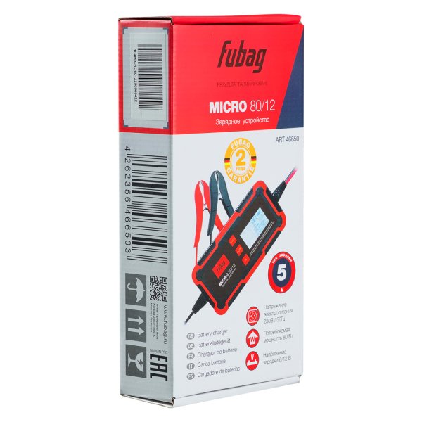 Зарядное устройство FUBAG MICRO 80/12 в Сочи фото