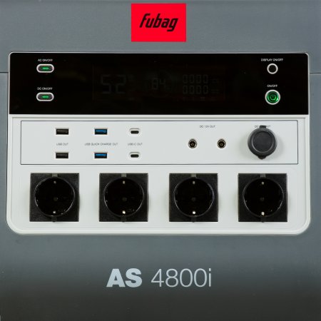 Портативная электростанция FUBAG AS 4800i (аккумулятор LiFePO4) в Сочи фото