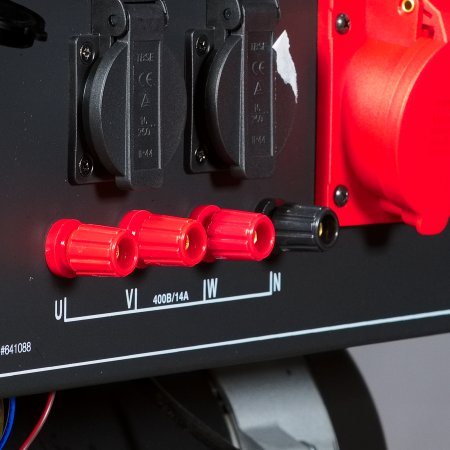 Бензиновый генератор FUBAG BS 8000 DA ES (трехфазный) с электростартером и коннектором автоматики в Сочи фото