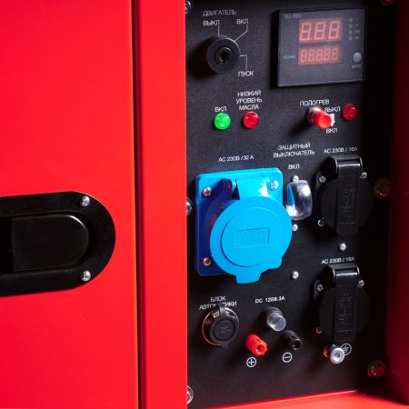 FUBAG Дизельный генератор с электростартером и коннектором автоматики DS 6500 AC ES (кожух) в Сочи фото