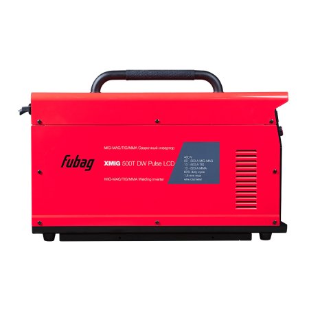 Полуавтомат сварочный FUBAG XMIG 500T DW PULSE + подающий механизм DRIVE XMIG DW PULSE  + горелка FB 550W 3 м + блок жидкостного охлаждения Cool XMIG + шланг-пакет 5 метров 95 мм2 14 pol с жидкостным охлаждением + Тележка  в Сочи фото