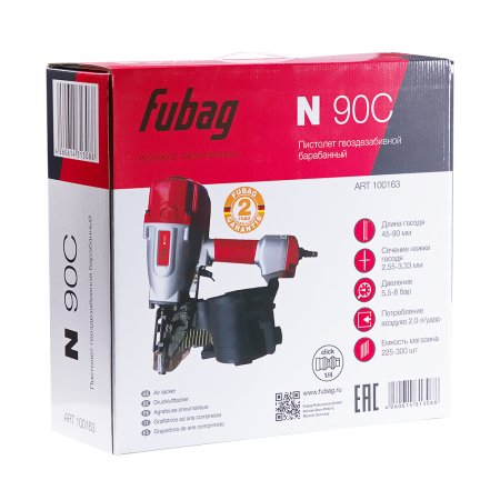 FUBAG Пистолет гвоздезабивной барабанный N90C в Сочи фото