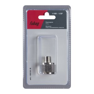 FUBAG Переходник 1/4 дюйма M на 1/2 дюйма F, блистер 1 шт в Сочи фото