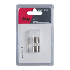FUBAG Переходник 3/8 дюйма M на 3/8 дюйма М, блистер 1 шт в Сочи фото