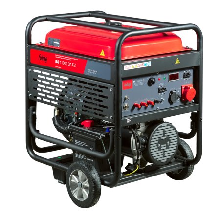Бензиновый генератор FUBAG BS 11000 DA ES (трехфазный) с электростартером и коннектором автоматики