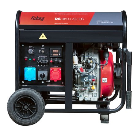 Дизельный генератор (одно- и трехфазный) FUBAG DS 9500 XD ES с электростартером в Сочи фото