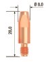 FUBAG Контактный наконечник M6х28 мм ECU D=0.6 мм (10 шт.) в Сочи фото