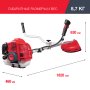 FUBAG Бензиновый триммер FPT 52 + Триммерная леска сечение витой квадрат L 130 м * 2.4 мм в ПОДАРОК в Сочи фото