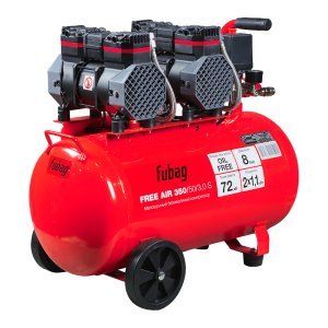 Компрессор безмасляный малошумный FUBAG Свободный Воздух (Free Air) 350/50/3.0 S в Сочи фото