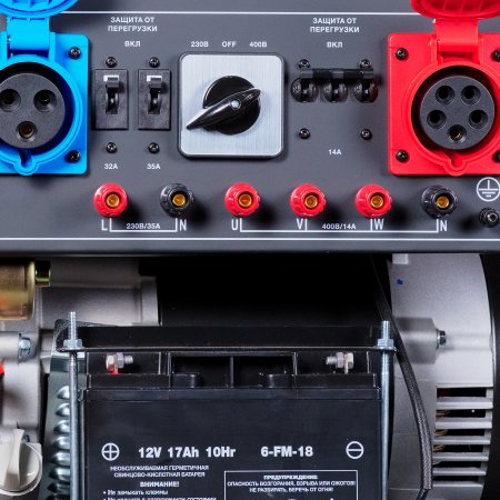 Бензиновый генератор FUBAG BS 8500 XD ES DUPLEX для одно и трехфазного режимов работы в Сочи фото