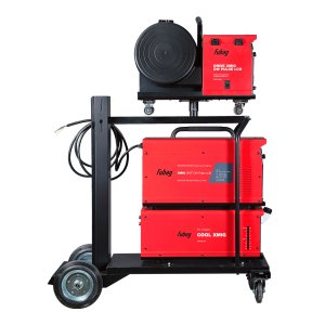 Полуавтомат сварочный FUBAG XMIG 500T DW PULSE  + подающий механизм DRIVE XMIG DW PULSE  + горелка FB 550W 3m  + блок жидкостного охлаждения Cool XMIG  + шланг-пакет 5 метров 95 мм2 14 pol с жидкостным охлаждением + тележка XM в Сочи фото