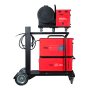 Полуавтомат сварочный FUBAG XMIG 500T DW PULSE + подающий механизм DRIVE XMIG DW PULSE  + горелка FB 550W 3 м + блок жидкостного охлаждения Cool XMIG + шланг-пакет 5 метров 95 мм2 14 pol с жидкостным охлаждением + Тележка  в Сочи фото
