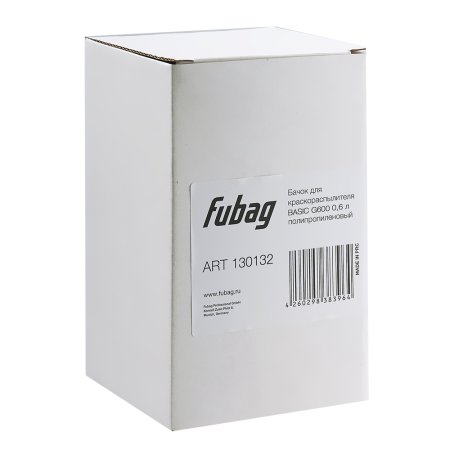FUBAG Бачок для краскораспылителя BASIC G600, 0.6л полипропиленовый в Сочи фото