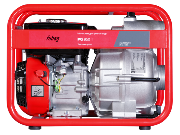 FUBAG Бензиновая мотопомпа для сильнозагрязненной воды PG 950 T в Сочи фото